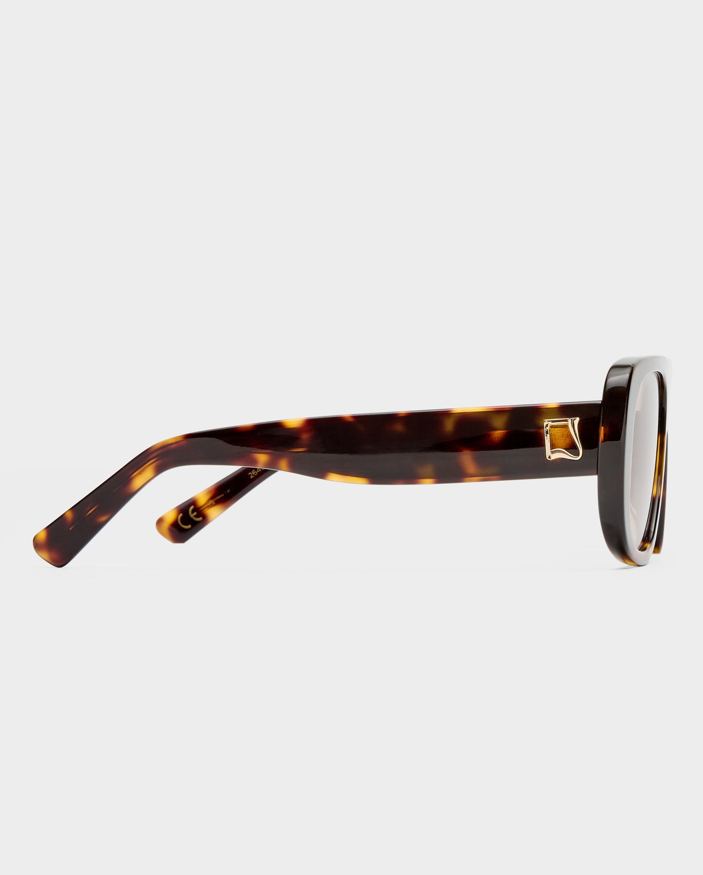 The Dionne Crystal Tort Female Aviator Sunglasses | Luv Lou