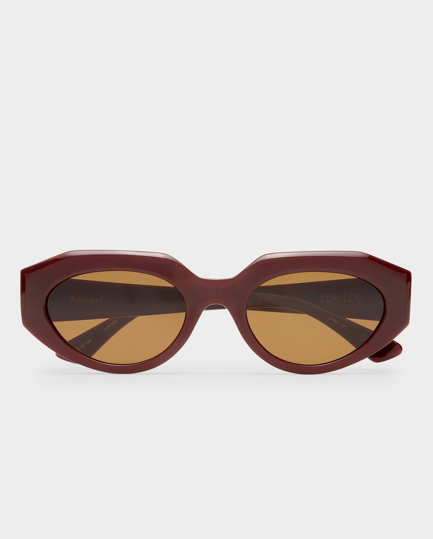 The Goldie Cherry Female Cat-Eye Sunglasses | Luv Lou