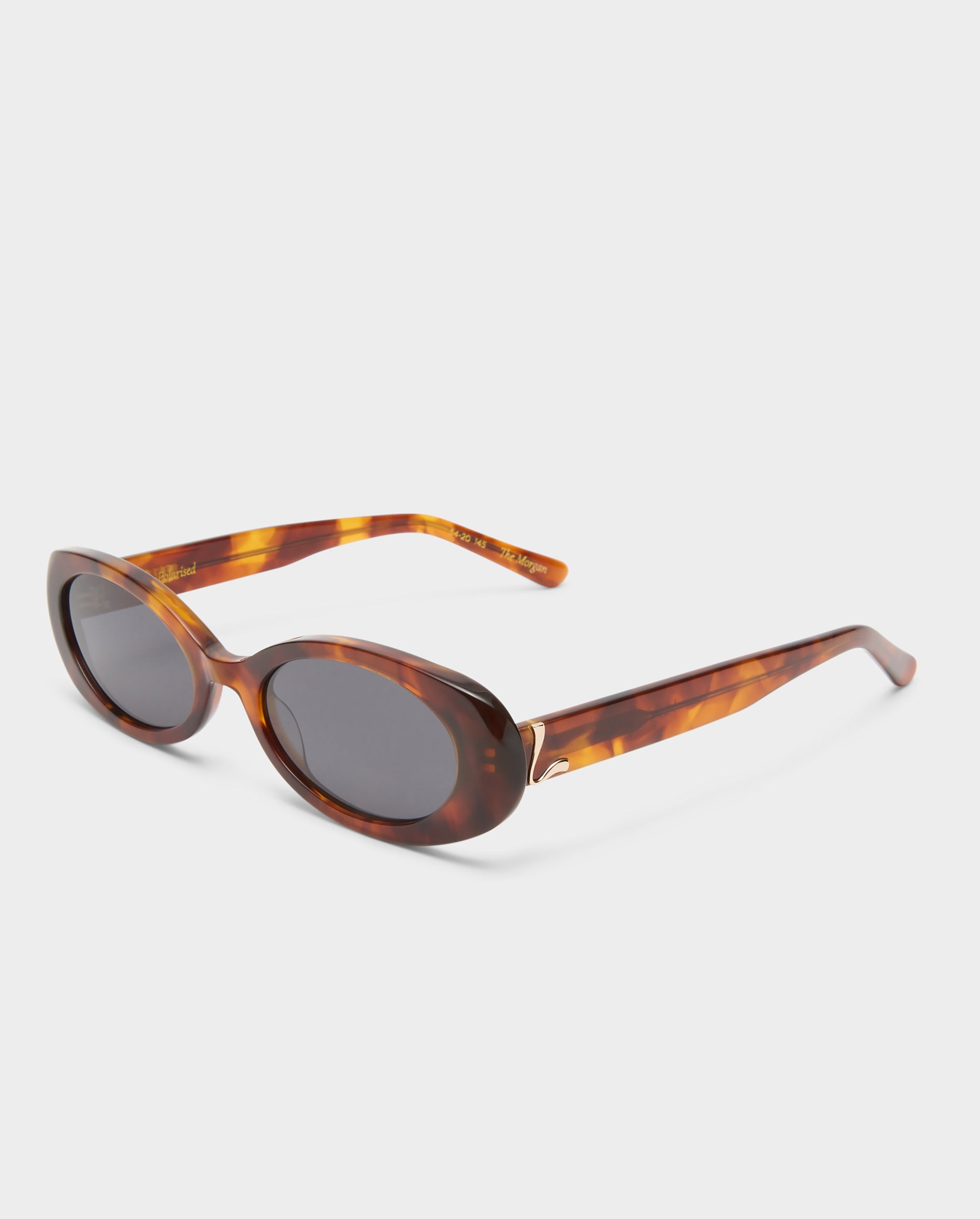 The Morgan Tort Female Oval Sunglasses | Luv Lou