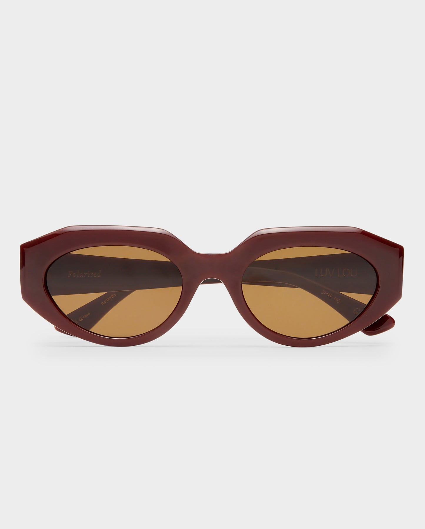 The Goldie Cherry Female Cat-Eye Sunglasses | Luv Lou