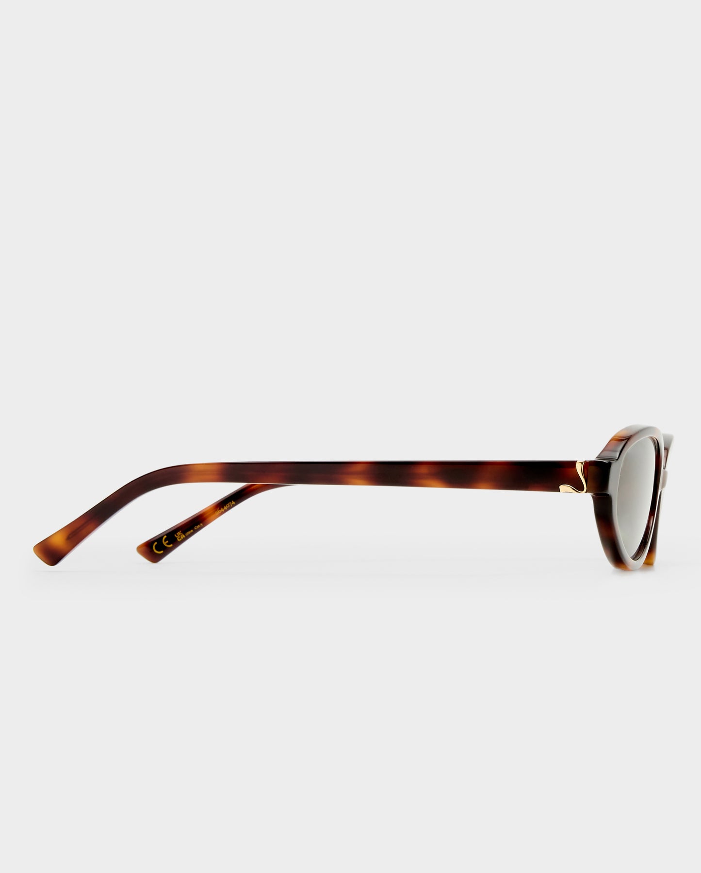The Olive Tort Female Oval Sunglasses | Luv Lou