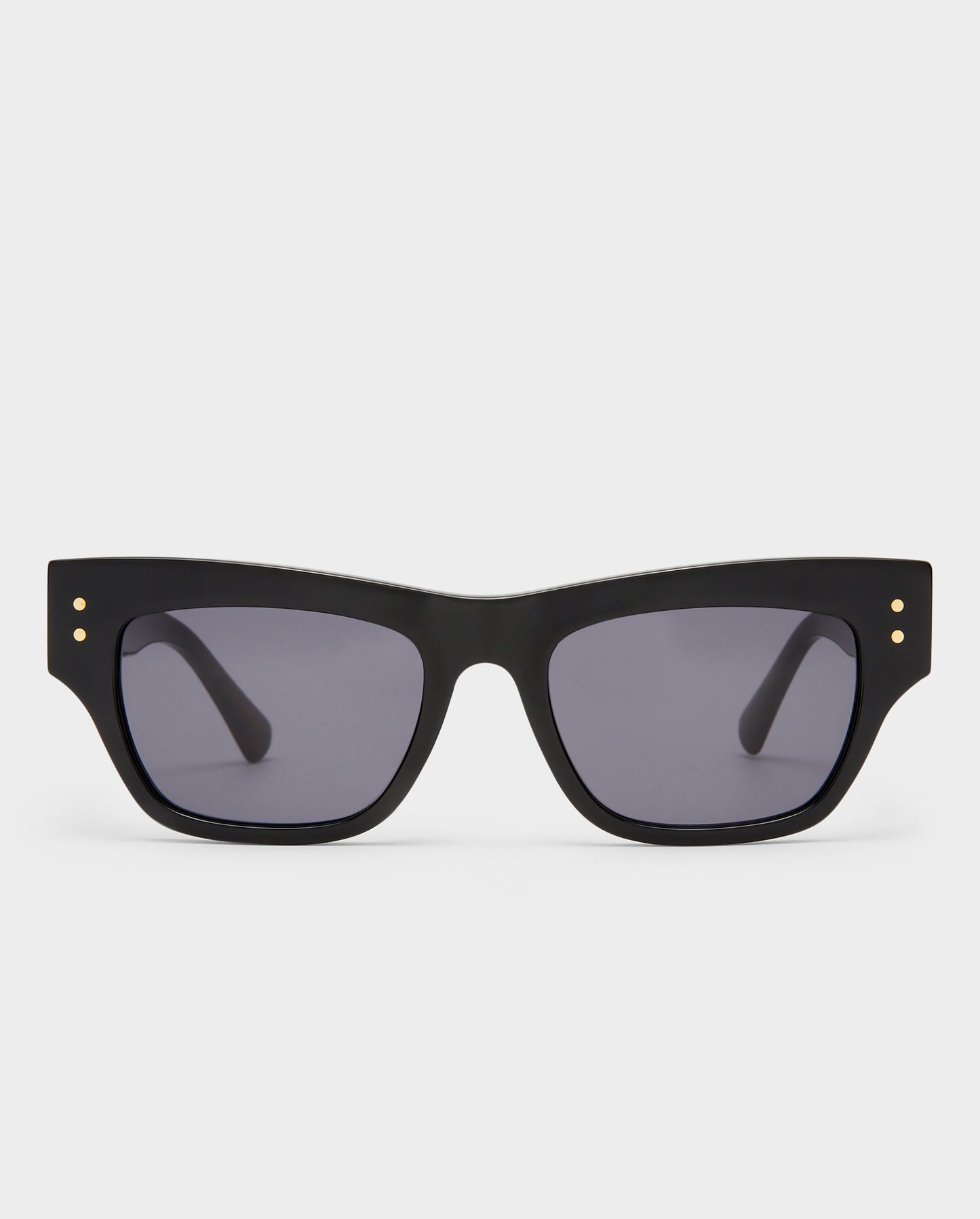 The Addison Black Female Cat-Eye Sunglasses | Luv Lou