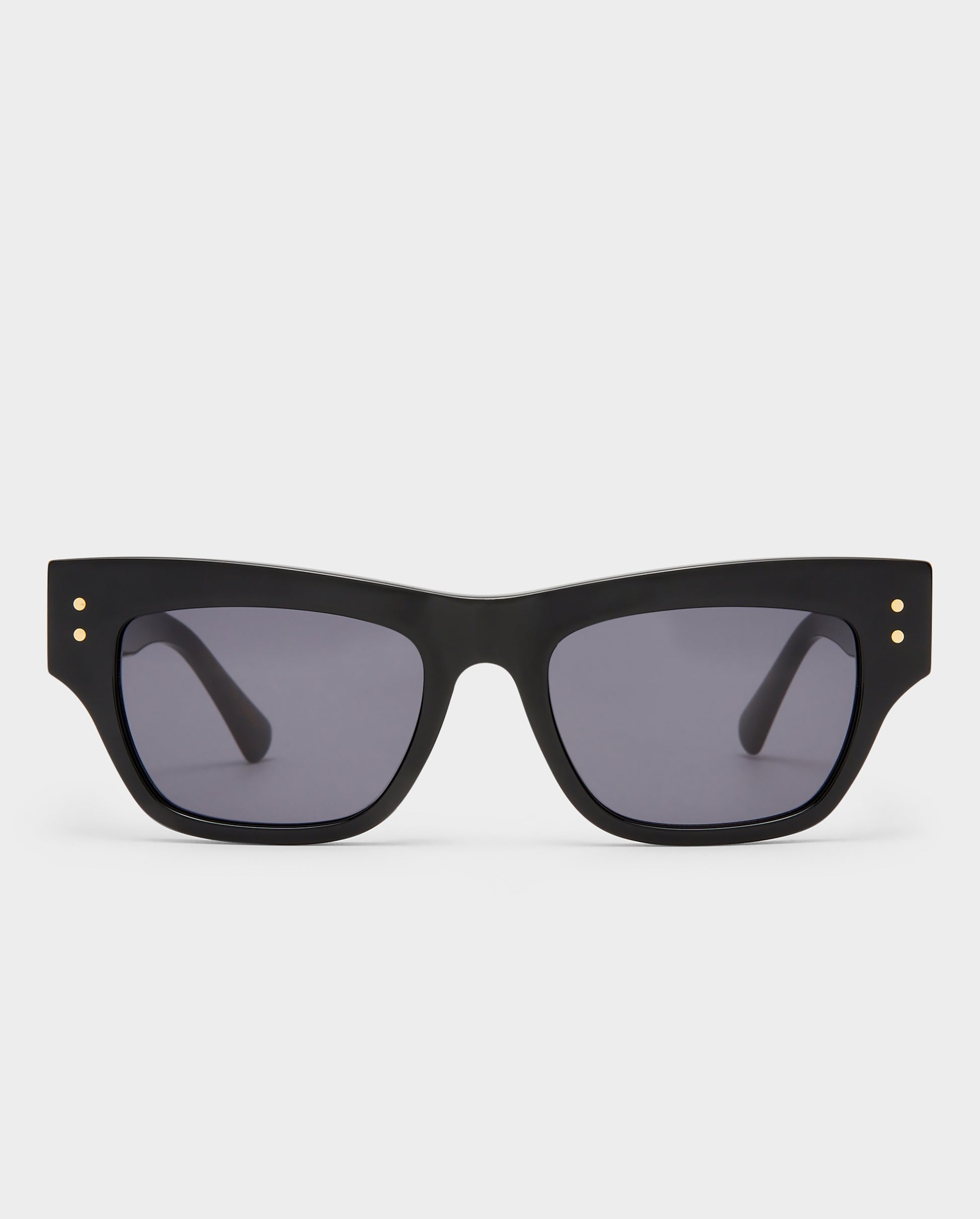 The Addison Black Female Cat-Eye Sunglasses | Luv Lou