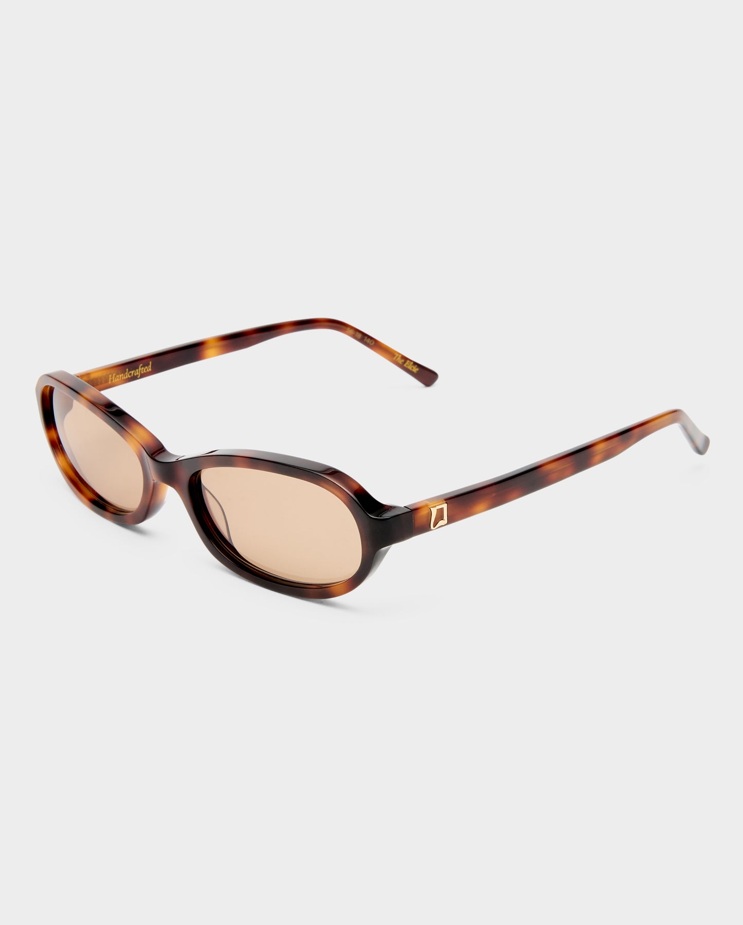 The Elcie Tortoise Female Oval Sunglasses | Luv Lou