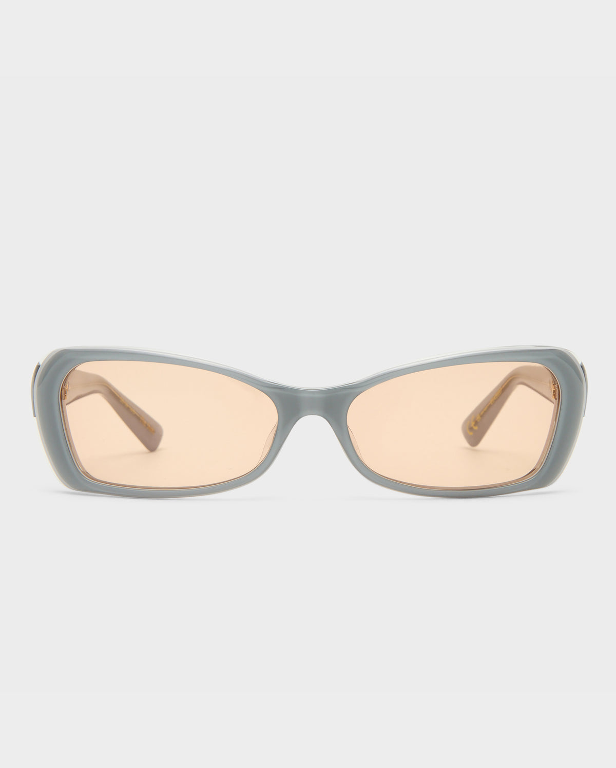 The Suki Dove Grey Female Rectangle Sunglasses | Luv Lou