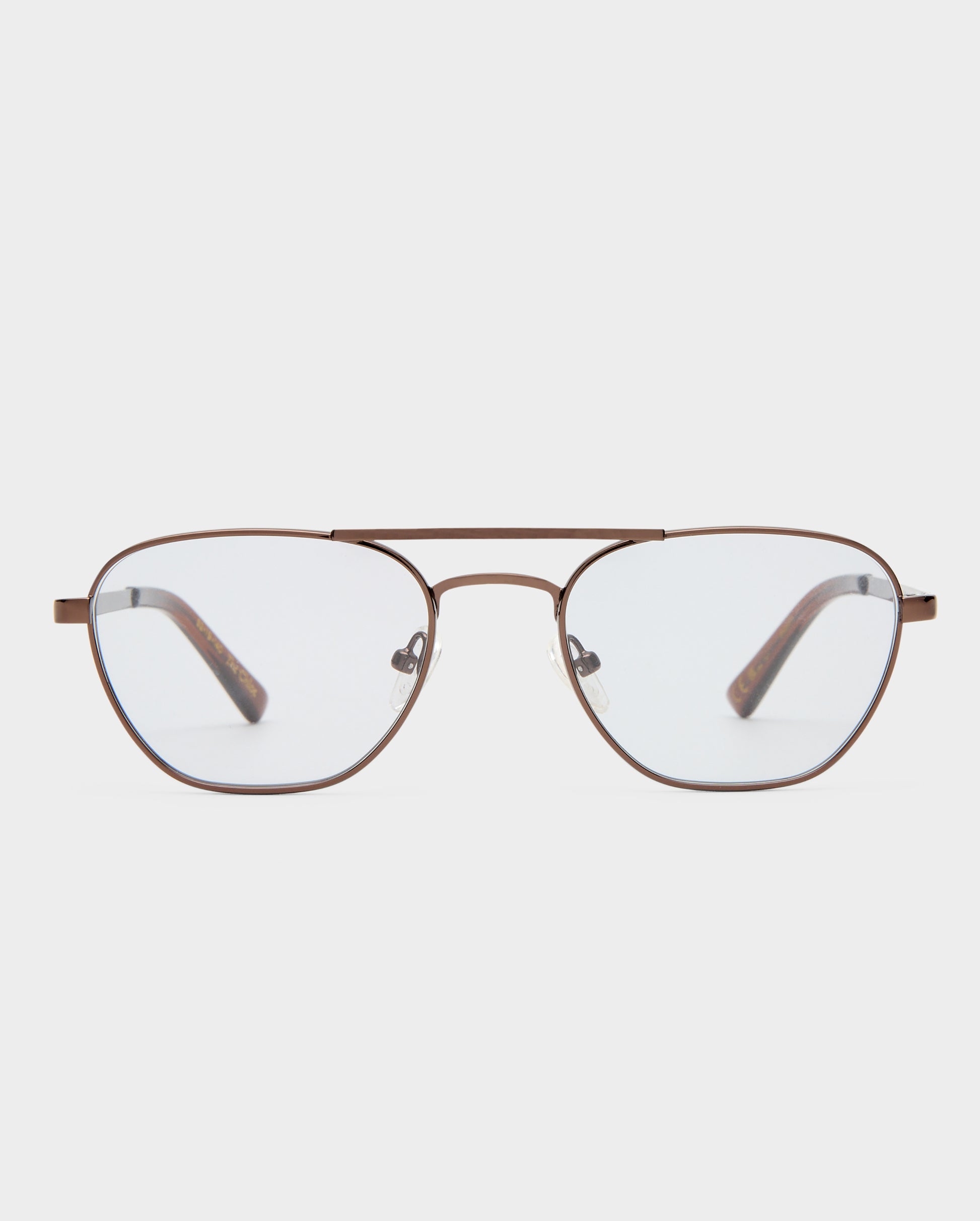 The Chloe Brown Female Aviator Sunglasses | Luv Lou