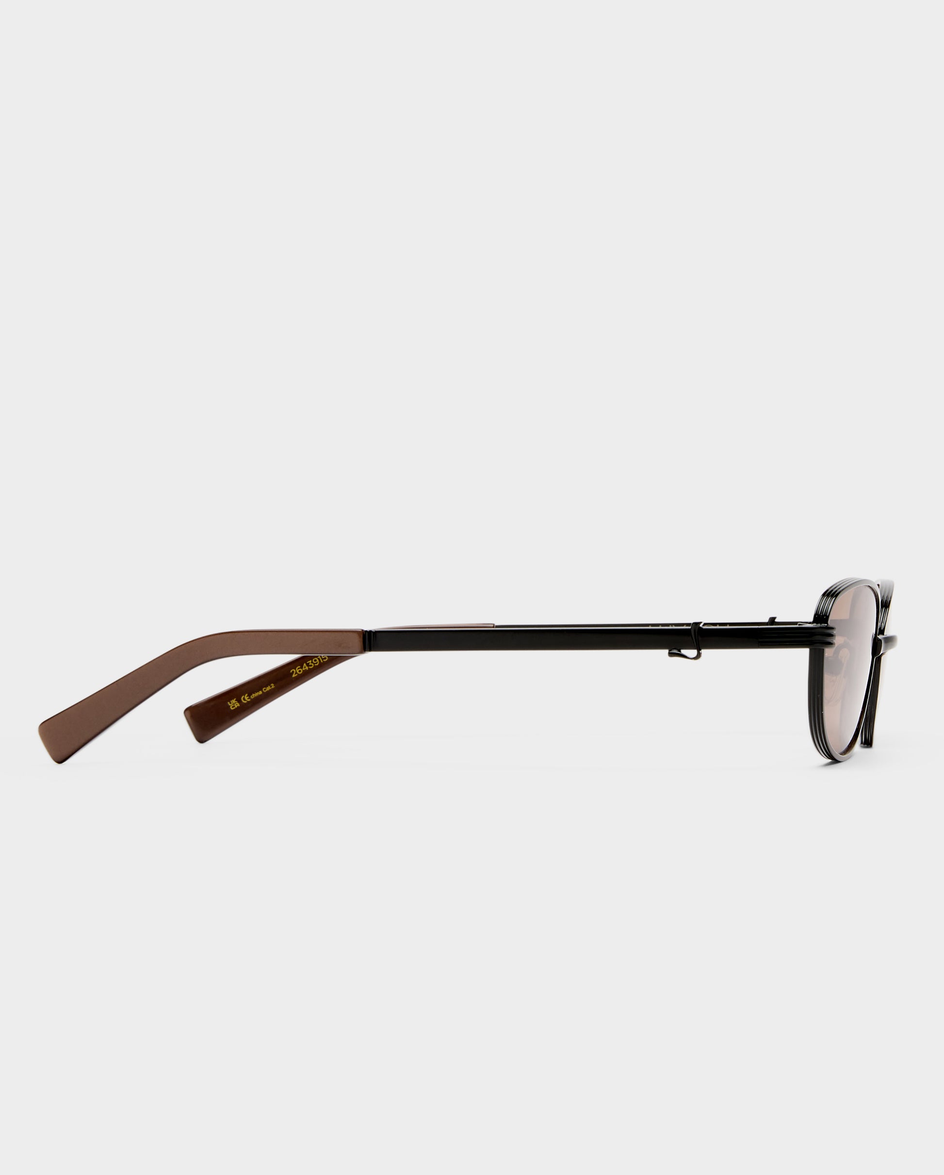 The Brooklyn Black Female Oval Sunglasses | Luv Lou