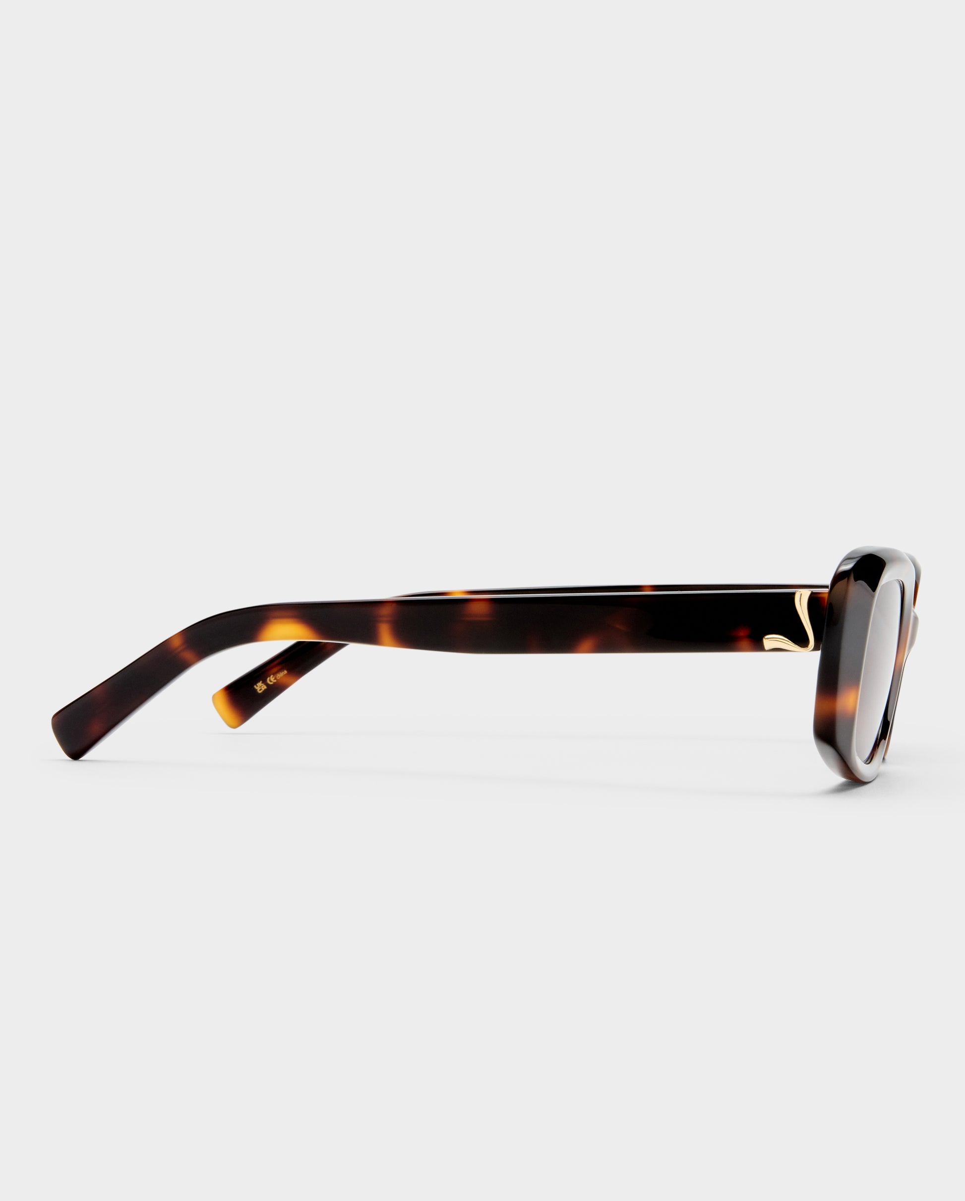 The Sienna Classic Tort Female Rectangle Sunglasses | Luv Lou