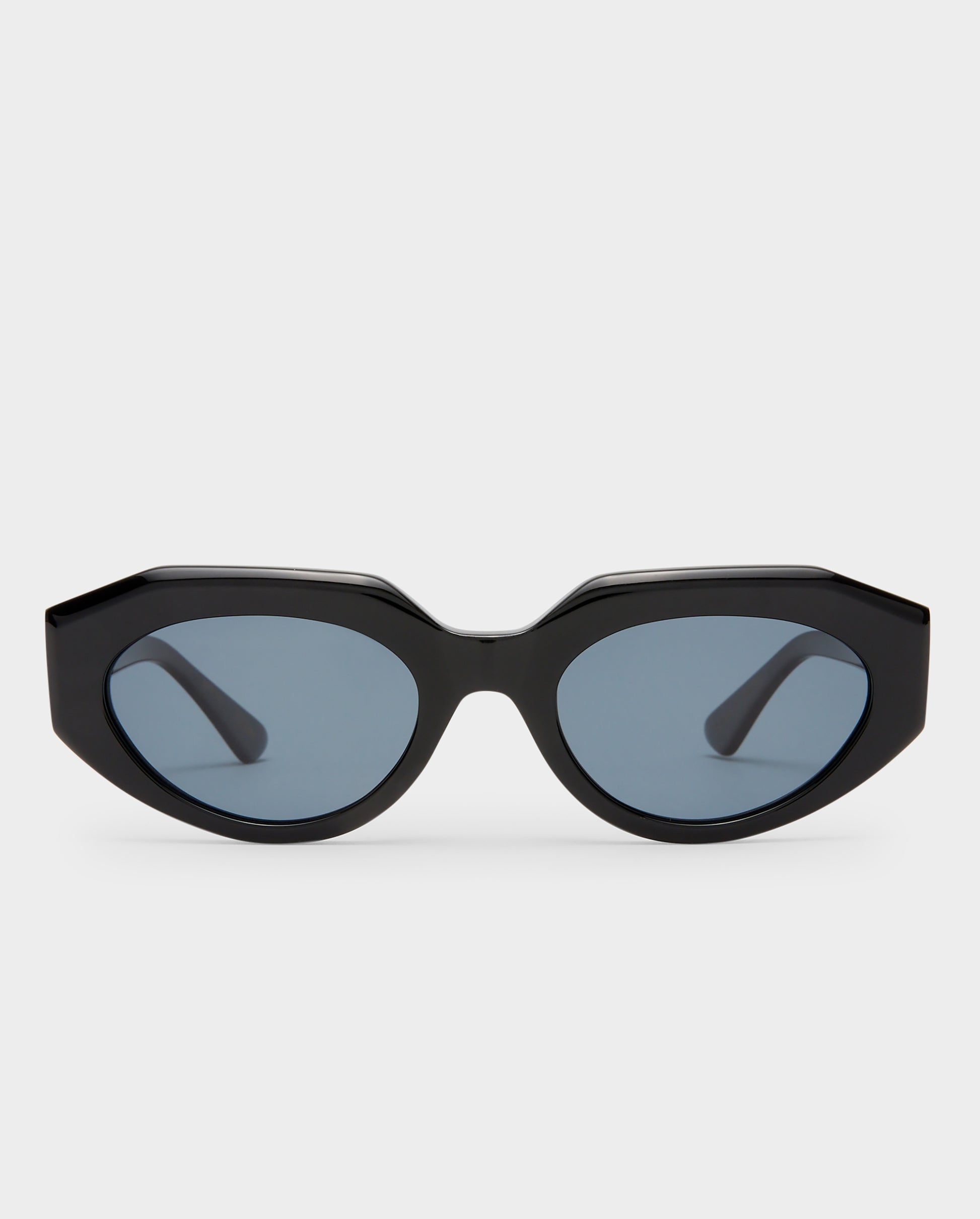 The Goldie Black Female Cat-Eye Sunglasses | Luv Lou