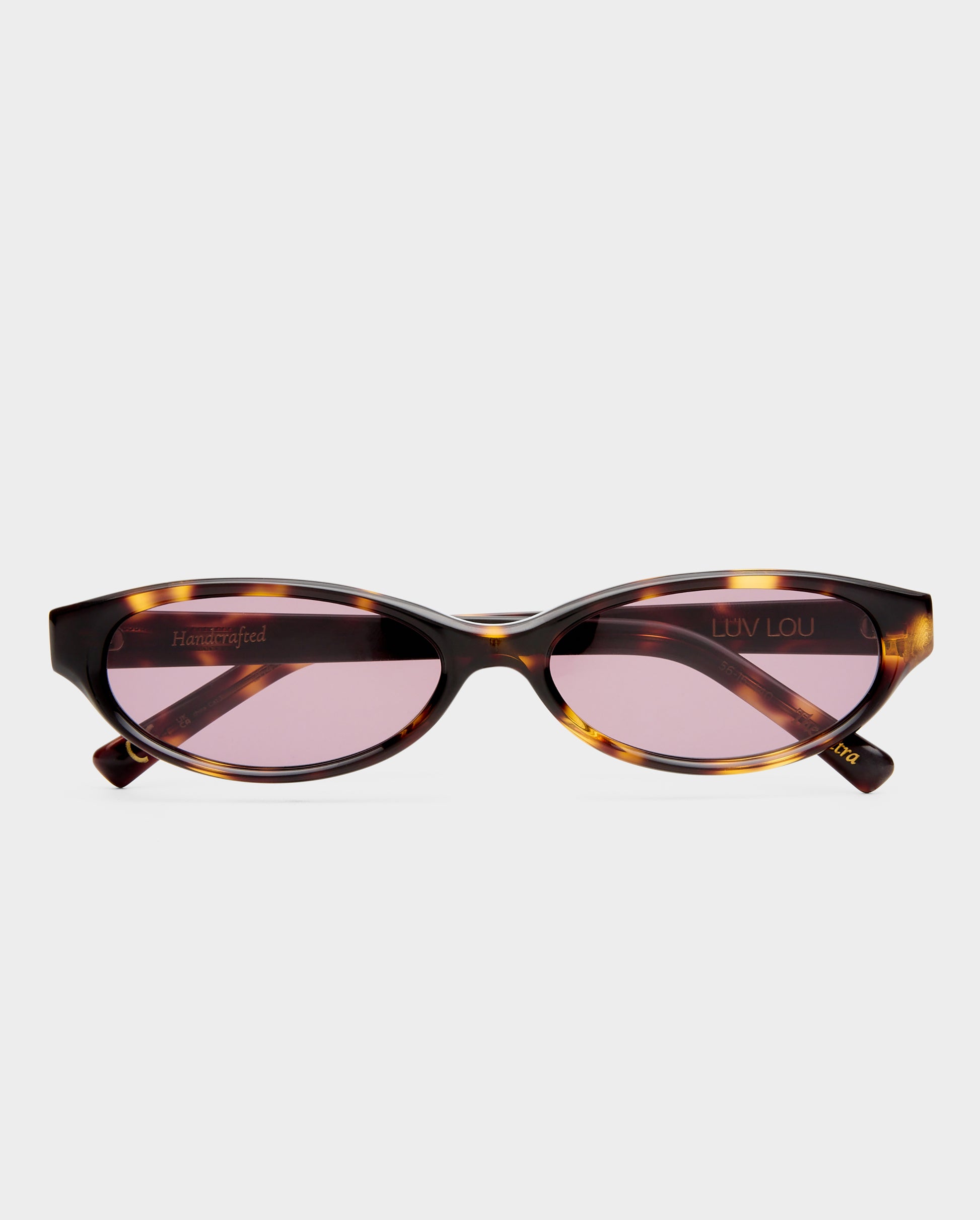 The Petra Crystal Tort Female Cat-Eye Sunglasses | Luv Lou