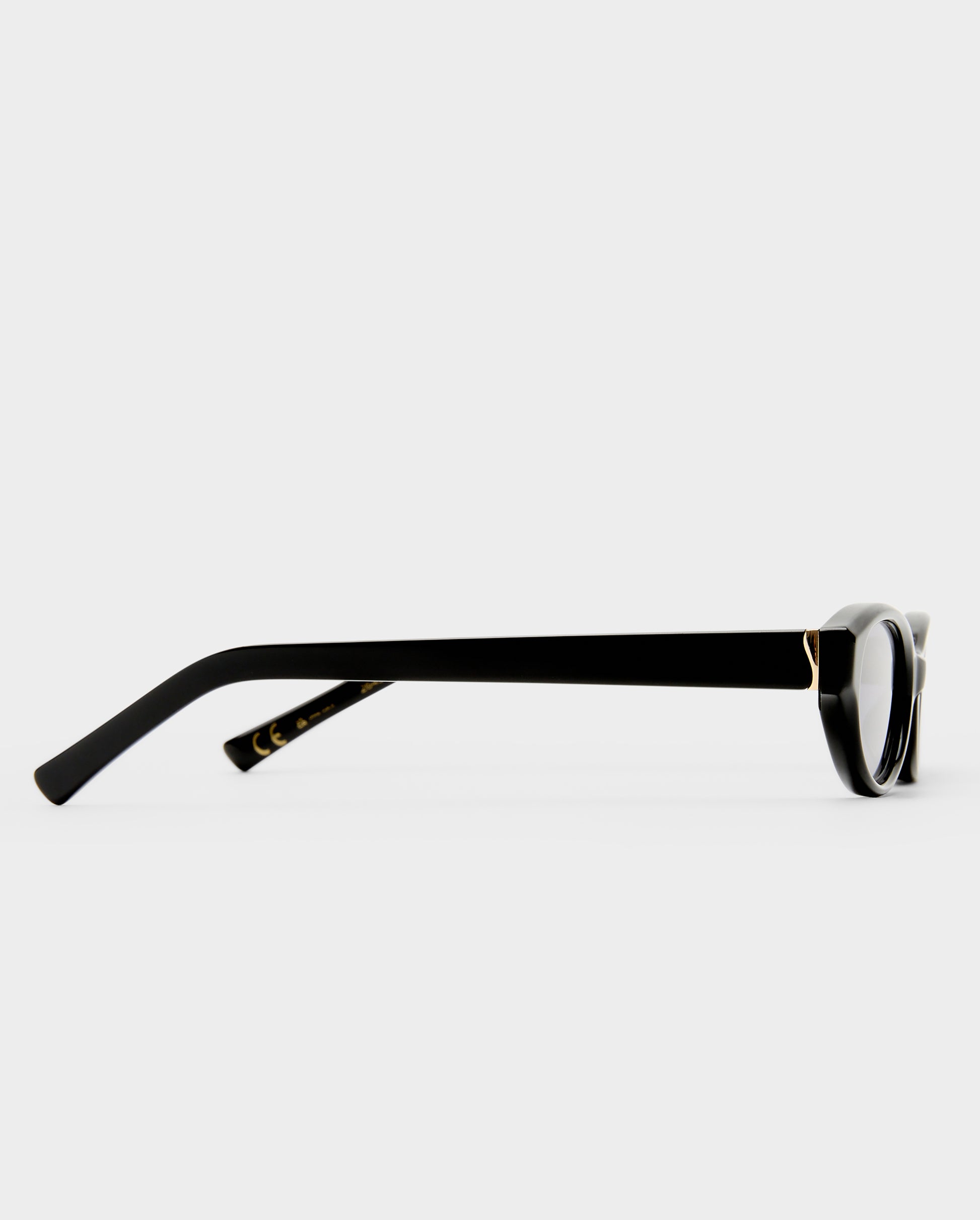 The Petra Black Female Cat-Eye Sunglasses | Luv Lou