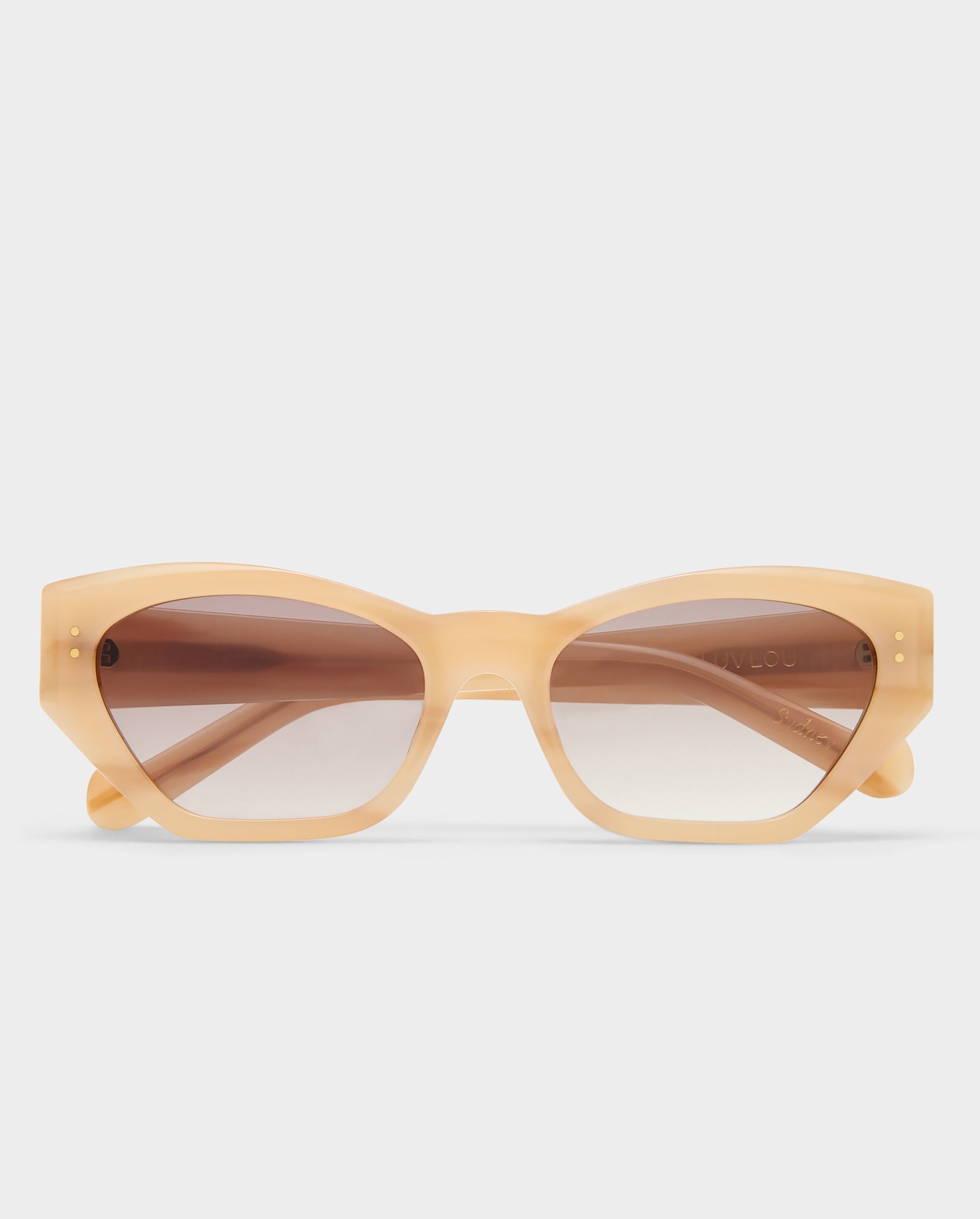 The Sydney Oat Female Cat-Eye Sunglasses | Luv Lou