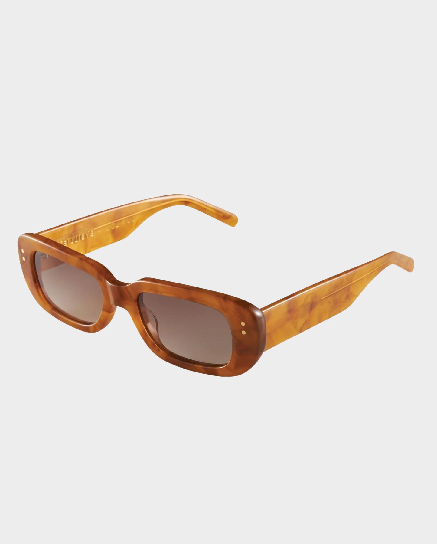 The Stevie Mini Kids Vintage Female Rectangle Sunglasses | Luv Lou