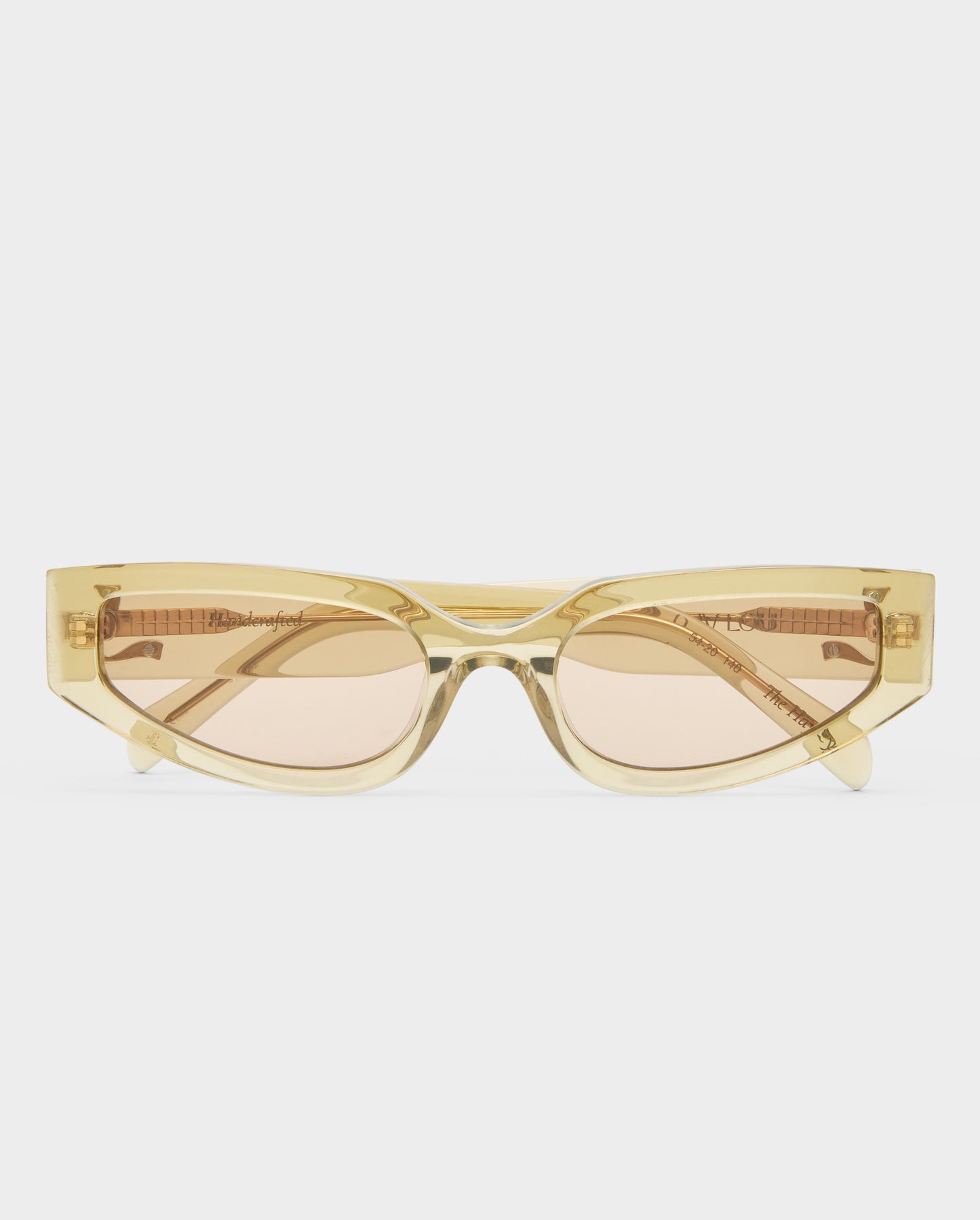 The Hayley Sage Crystal Female Cat-Eye Sunglasses | Luv Lou