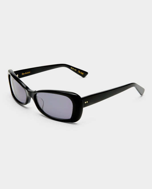 The Suki Black Female Rectangle Sunglasses | Luv Lou