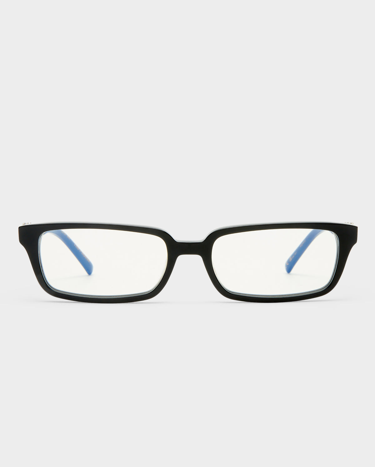 The Phoebe Luxe Black Female Rectangle Blue Light | Luv Lou